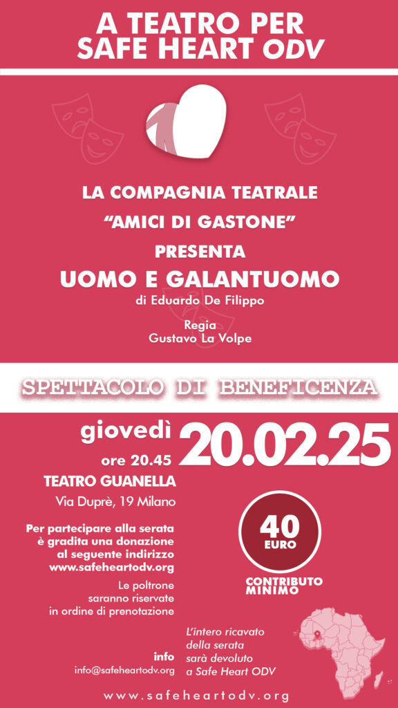 Uomo Gentiluomo a teatro a Milano